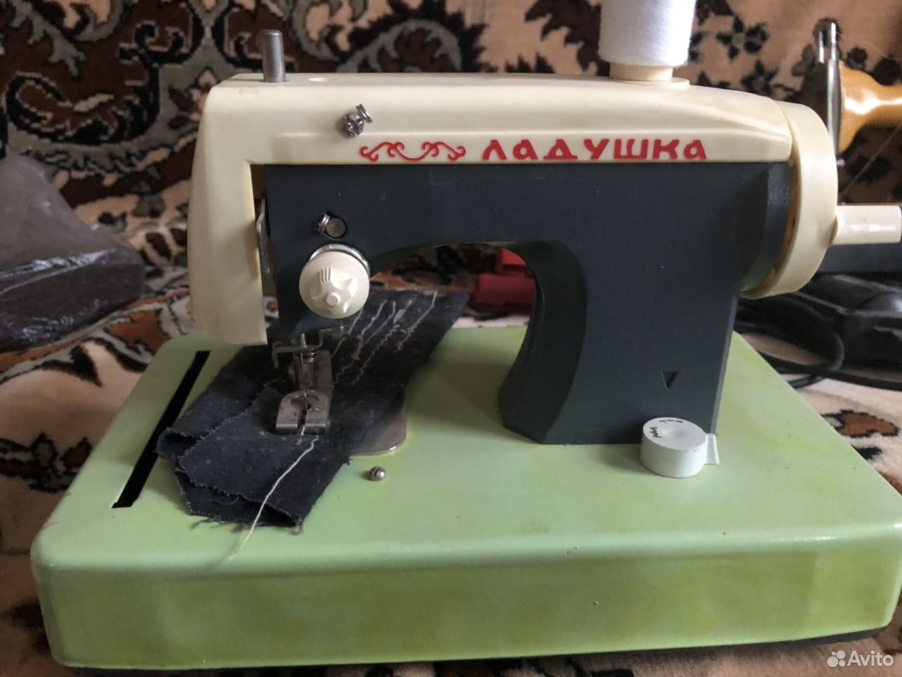 Детская швейная машинка ладушка