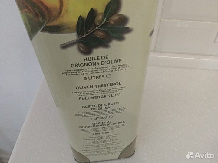 Масло оливковое 5л купить на Зозу.ру - фотография № 4