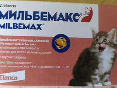 Мильбемакс - одна таблетка для котят