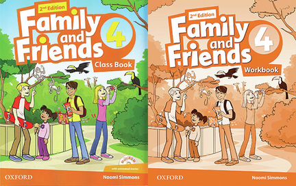 Family and friends 4 Class book+WB