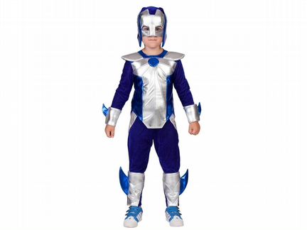 Новогодний костюм Железный Человек синий детский