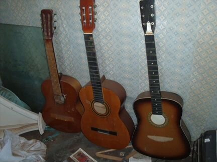 3 гитары СССР