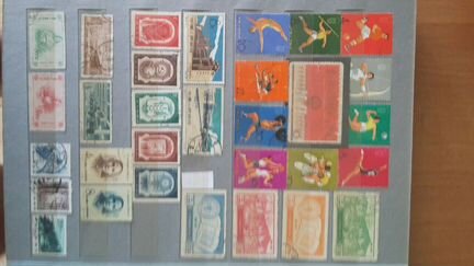 Подборка почтовых марок Китая 374шт