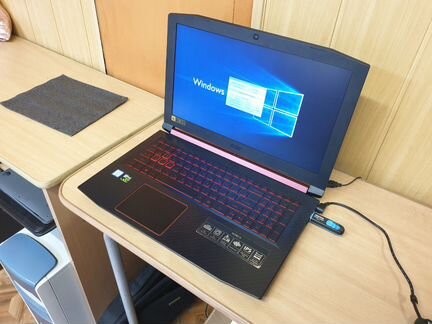 Игровой ноутбук nitro i5 9300h SSD GTX 1650 4 гб