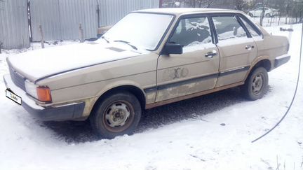 Audi 80 1.8 МТ, 1984, битый, 321 000 км