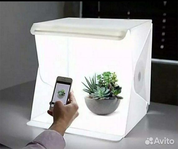 Лайтбокс 22*23(фотобокс) для предметной съёмки