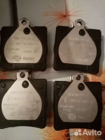 Тормозные калодки для мерседеса