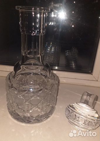 Штоф графин с крышкой Хрусталь