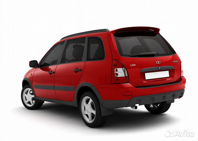 Бампер задний Калина универсал в цвет 104 Калина