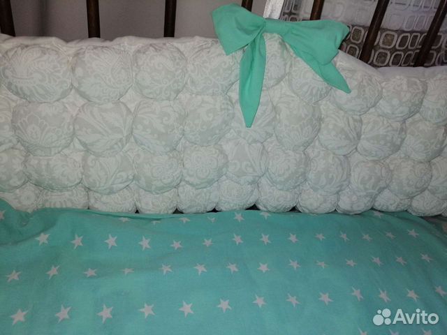 Бортики бонбон в кроватку