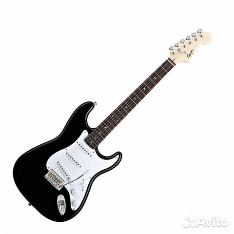 Электрогитара fender squier bullet trem BLK