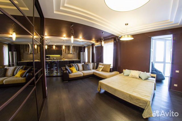 

Квартира-студия, 50 м², 2 кровати