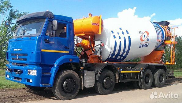 Автобетоносмеситель КамАЗ 58142V, 2023