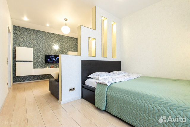 

1-к. квартира, 40 м², 3 кровати