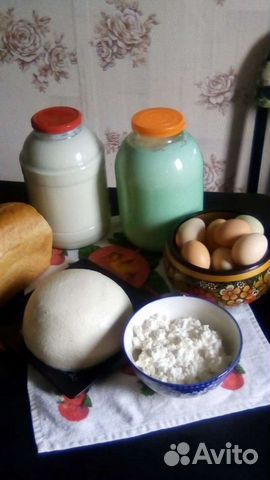 Молоко козье деревенское