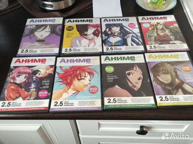 Dvd приложениия к журналу Анимегид