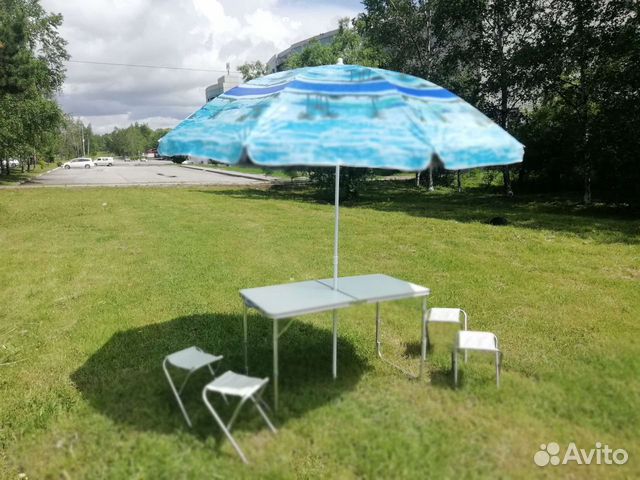 Зонт пляжный