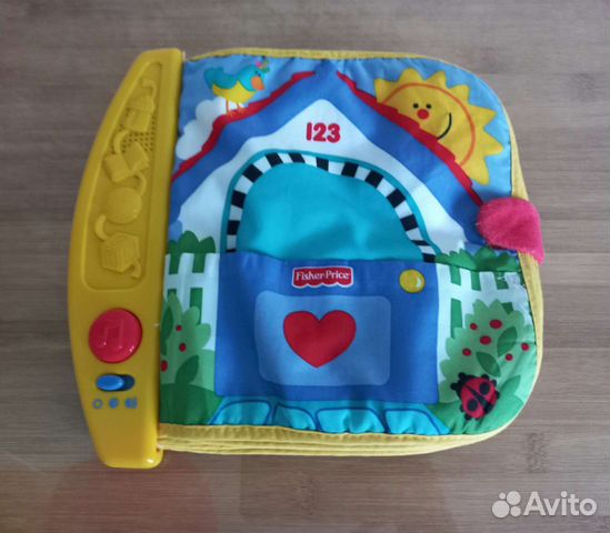 Развивающая книжка Fisher price
