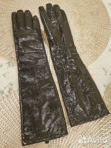 Перчатки кожаные