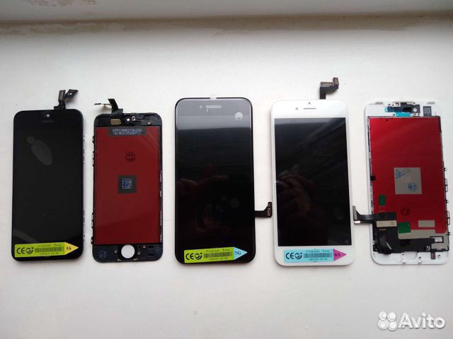 Дисплеи для iPhone всех моделей копии оригинал