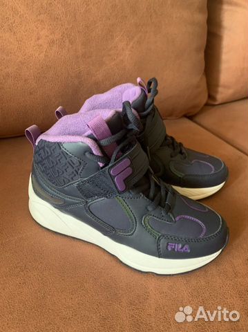 Утепленные кросовки Fila