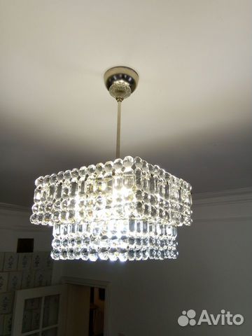 Люстры хрустальные СССР
