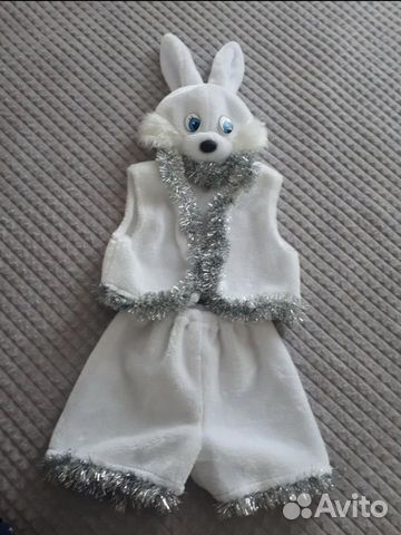 Новогодний костюм зайчика