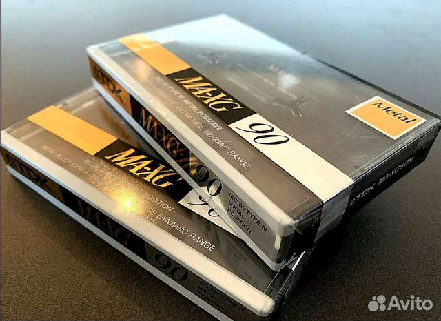 Аудиокассета TDK MA-XG 90