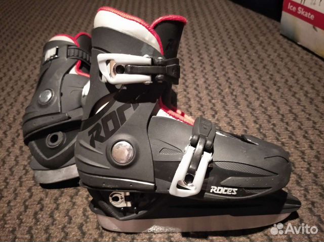 Коньки хоккейные раздвижные детские roces р.25-29