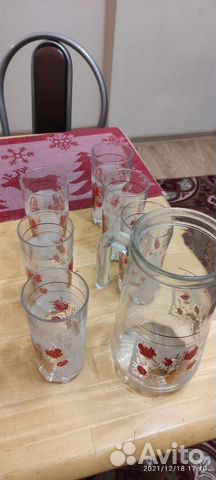 Набор кувшин и 6 стаканов
