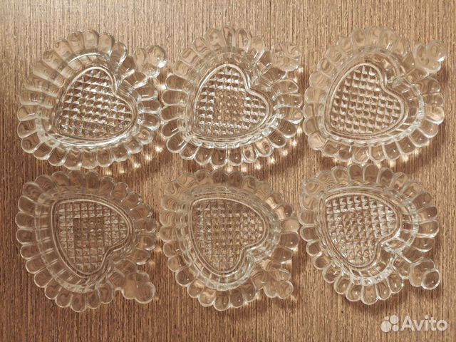 Розетки для варенья СССР набор из 6 штук