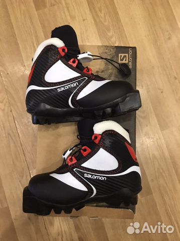 Лыжные ботинки детские