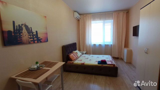

Квартира-студия, 28 м², 1 кровать