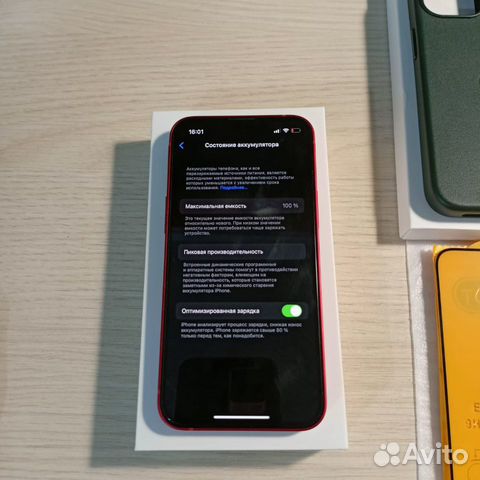 iPhone 13 mini 128gb Product Red рст (на гарантии)