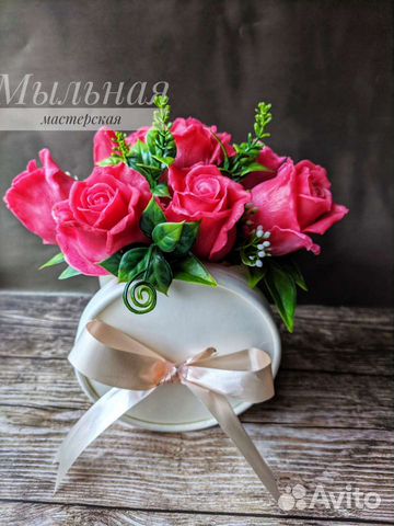 Букет из мыла