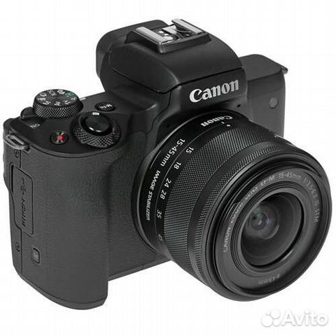 Canon EOS M50 mark II KIT 15-45 black