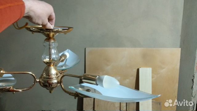 Люстра 3 рожка Tinko