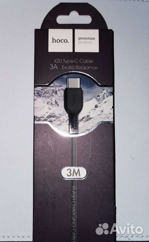 Кабель Type-C Hoco X20 3A Exotic Radiance
