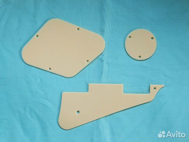 Набор пластика для гитар Les Paul кремовый