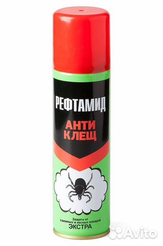 Средство от клещей Рефтамид Таежный 145мл