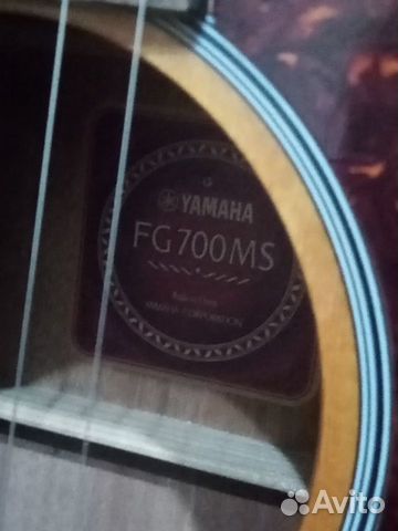 Акустическая гитара yamaha fg700ms