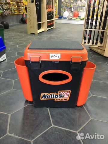 Ящик для снастей helios fishbox 10л новый