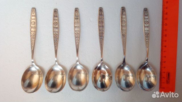 Десертные ложки Снежинка.редкие