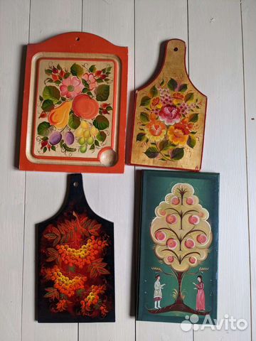 Доска разделочная ручная роспись