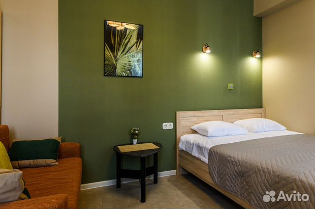 

Квартира-студия, 21 м², 2 кровати