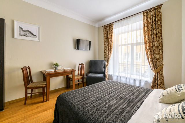 

Квартира-студия, 25 м², 2 кровати