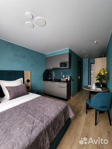 

Квартира-студия, 21,5 м², 1 кровать