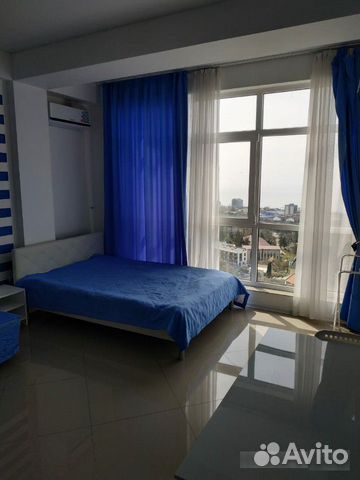 

Квартира-студия, 24 м², 2 кровати