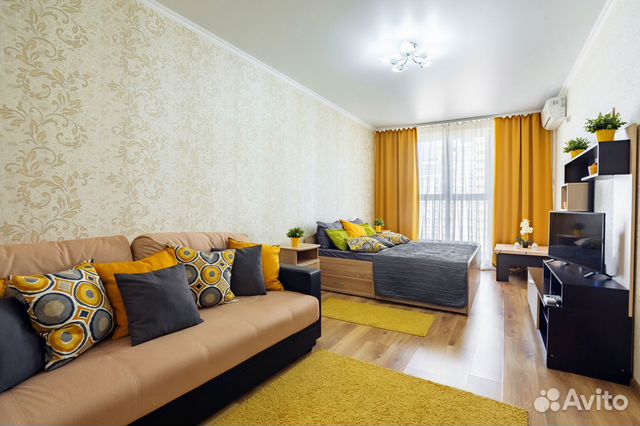 

1-к. квартира, 49 м², 3 кровати