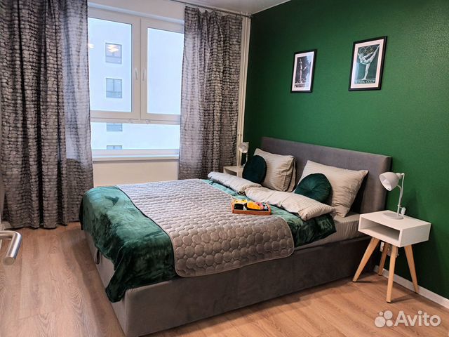 

1-к. квартира, 36,1 м², 2 кровати